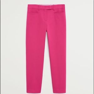 Pink trouser pants